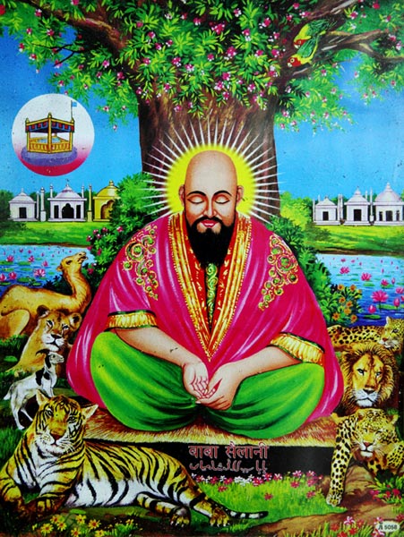 Popular, current day representation of Sailani baba.